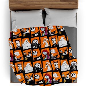 Plaid Tête de Mort <br/> Mr jack Personnages