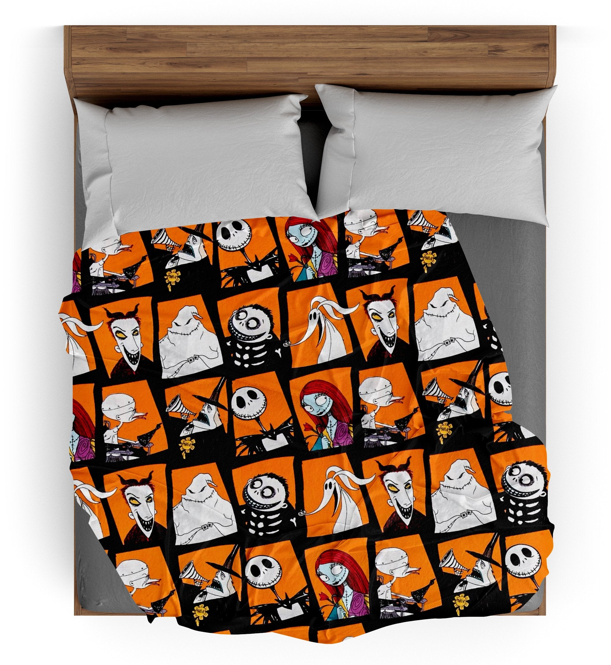 Plaid Tête de Mort <br/> Mr jack Personnages