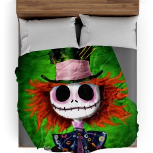 Plaid Tête de Mort <br/> Mr jack Chapelier Fou