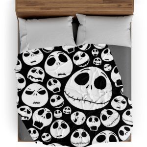 Plaid Tête de Mort <br/> Mr jack émotions