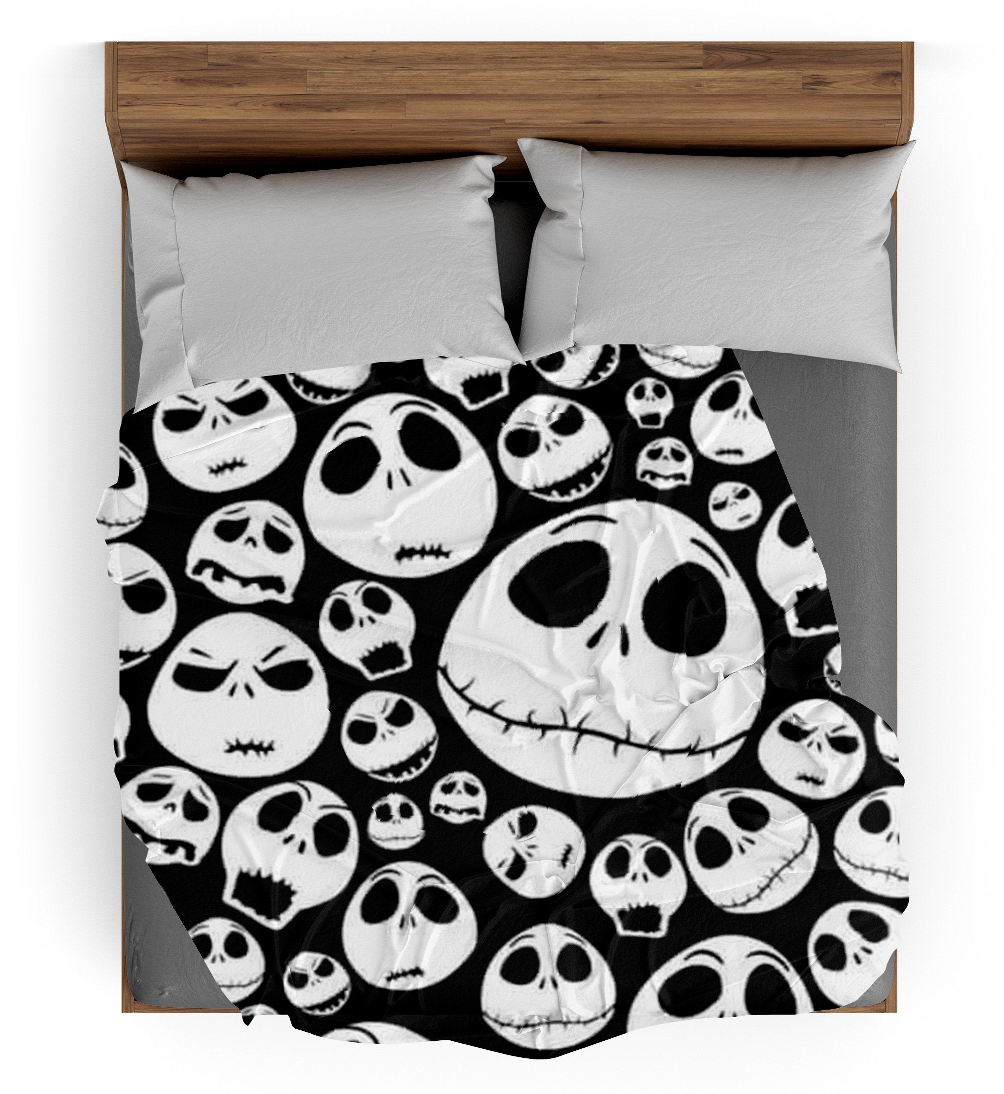 Plaid Tête de Mort <br/> Mr jack émotions