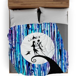 Plaid Tête de Mort <br/> Mr jack Parapluie