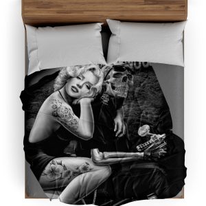 Plaid Tête de Mort <br/> Marilyn