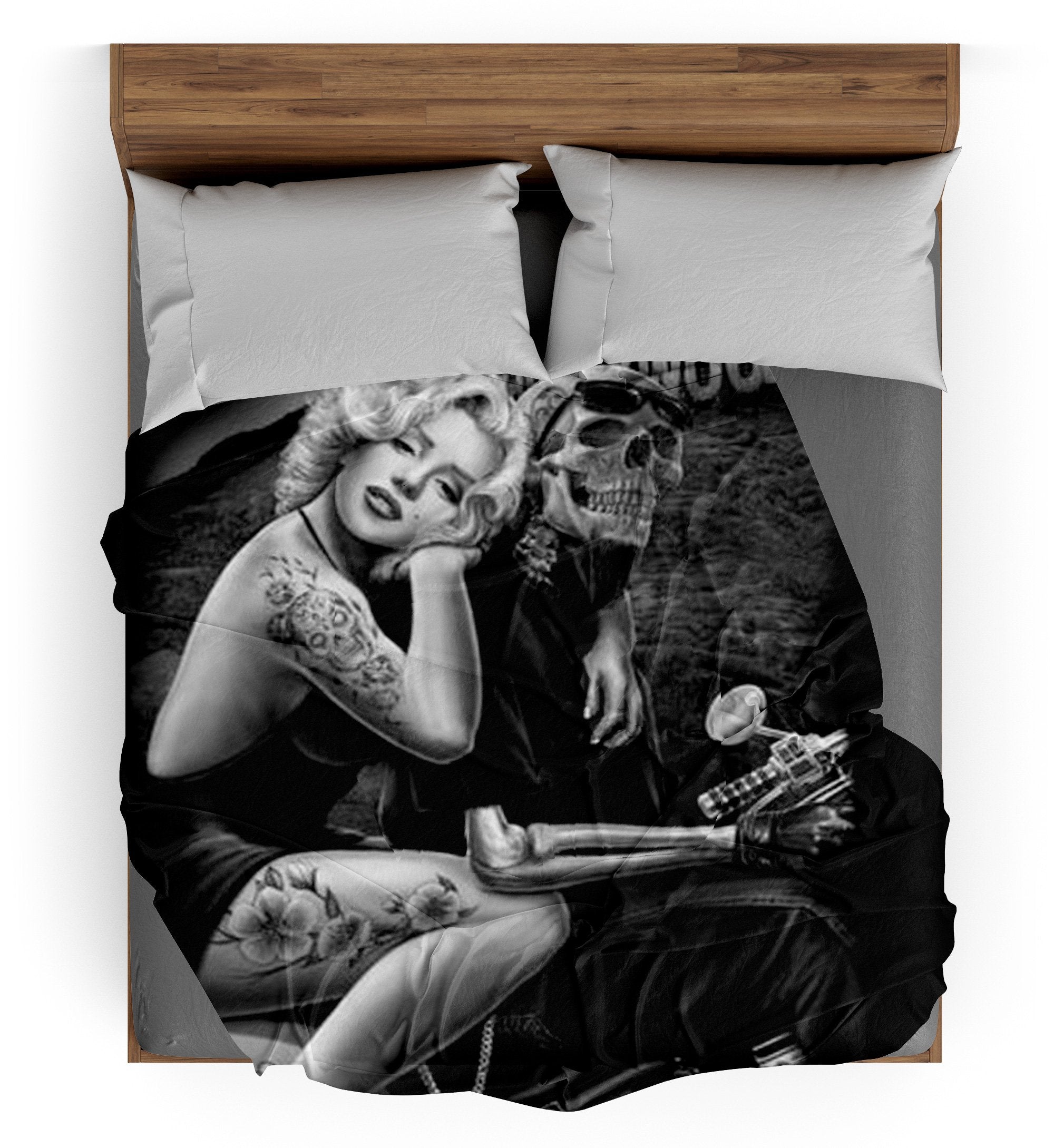 Plaid Tête de Mort <br/> Marilyn