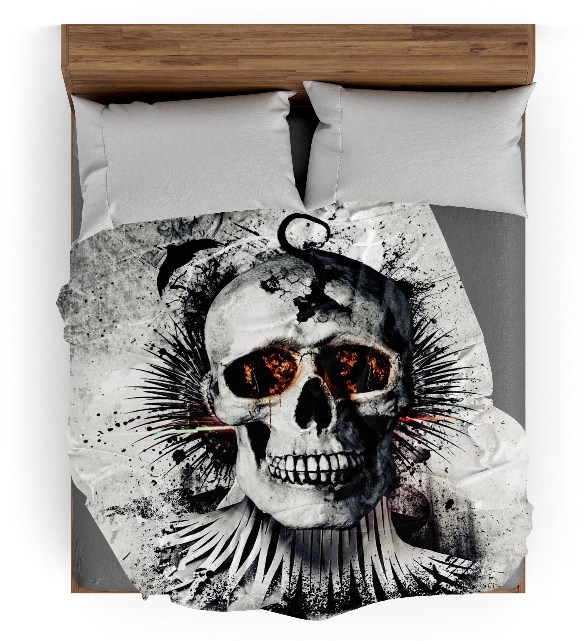 Plaid Tête de Mort <br/> Skull
