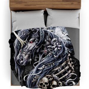 Plaid Tête de Mort <br/> Destrier