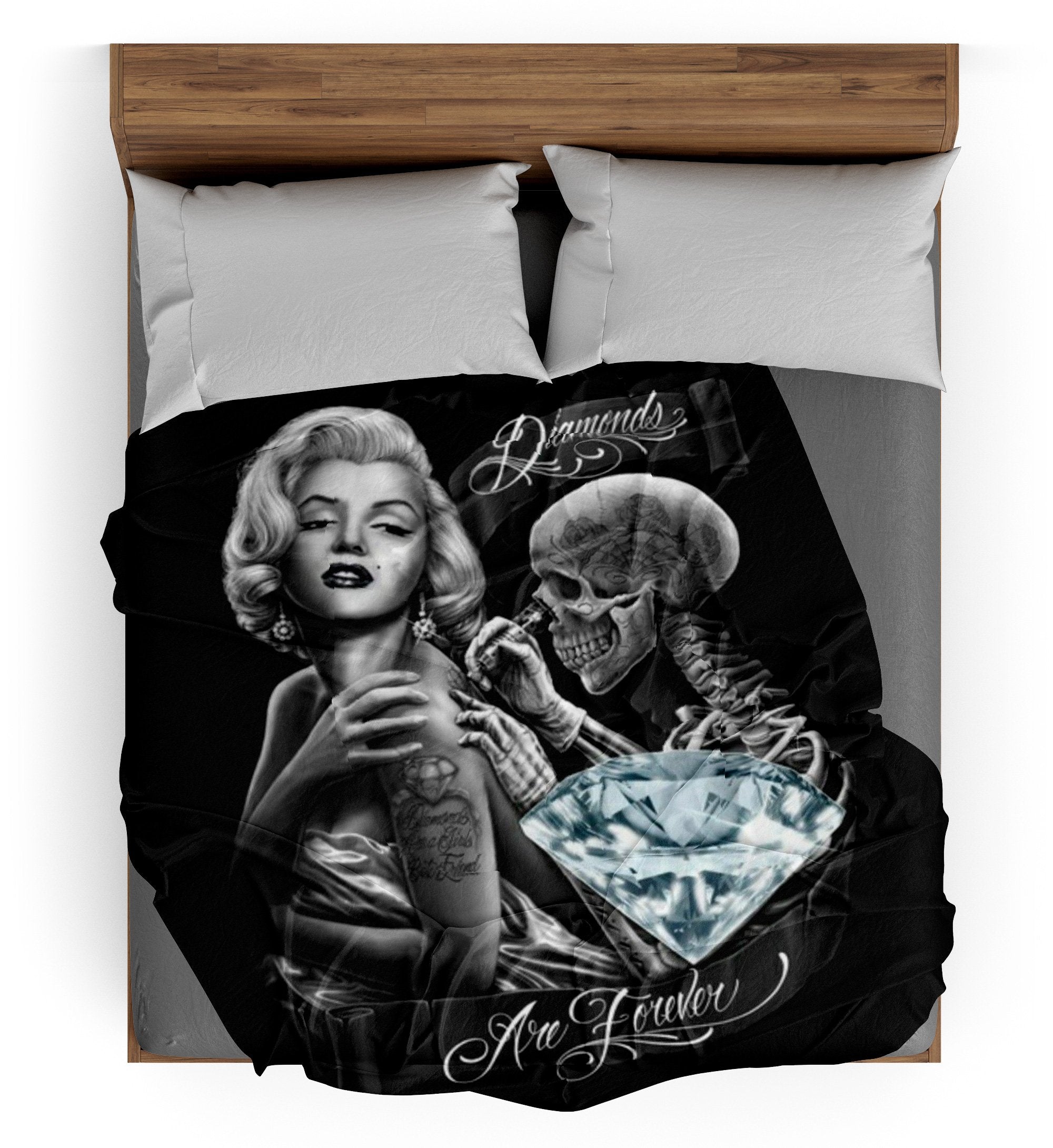 Plaid Tête de Mort <br/> Diamant