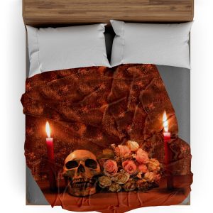 Plaid Tête de Mort <br/> RIP