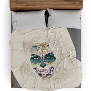 Plaid Tête de Mort <br/> Santa Muerte