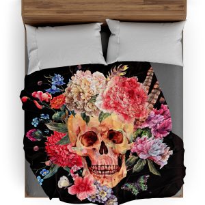 Plaid Tête de Mort <br/> Bouquet du Défunt