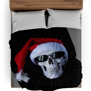 Plaid Tête de Mort <br/> Père Noël