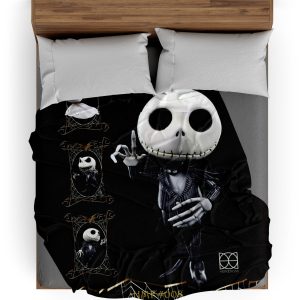 Plaid Tête de Mort <br/> Mini Mr jack
