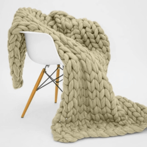 Plaid En Très Grosse Maille