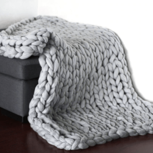 Grand Plaid Grosse Maille