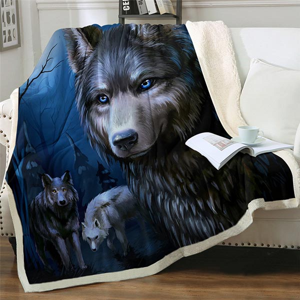 PLAID LOUP <br> CHEF DE MEUTE
