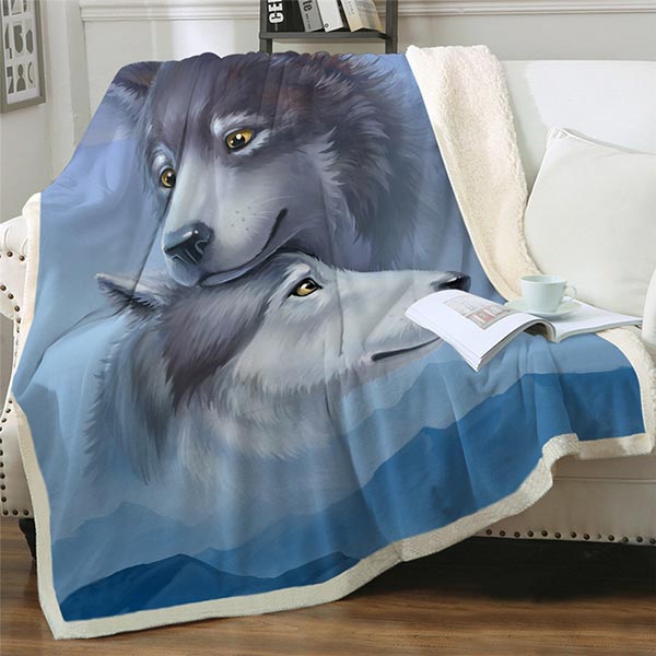 PLAID LOUP <br> COUPLE ALPHA