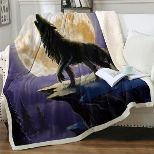 PLAID LOUP <br> CRIS LUNAIRE
