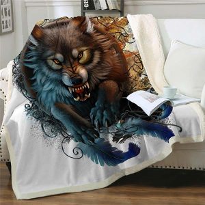 PLAID LOUP <br> FÉROCE