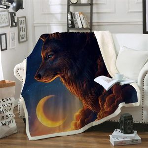 PLAID LOUP <br> GÉANT