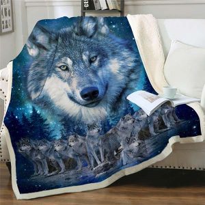 PLAID LOUP <br> GRANDE MEUTE