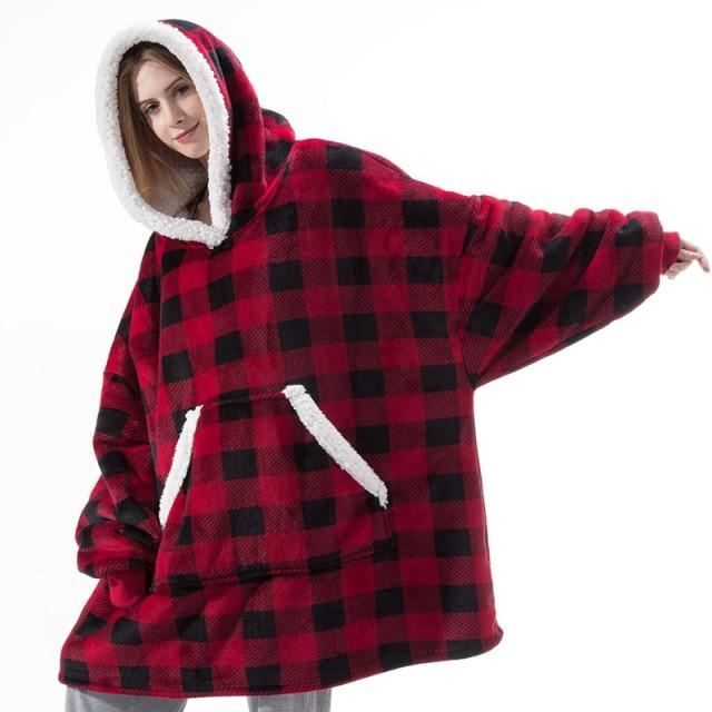 Sweat Plaid Femme Carreaux